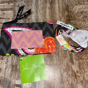 Vera Bradley Colorful ID Holder and Lanyard